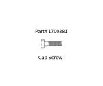 1700381 Shur-Co (OEM) Hex Head Cap Screw - 1/4 x 1